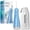 Blue, variant on AquaSonic Precision Rechargeable Cordless Water Flosser with Travel Bag and 2 Standard Flossing Tips - Black