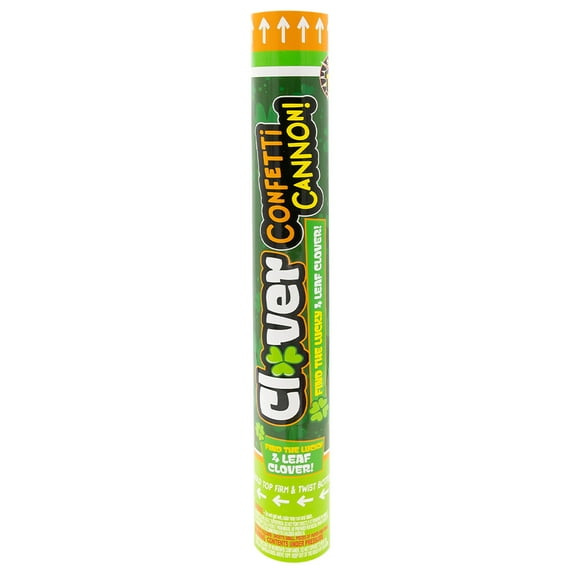 Clover Cannon, TNT Fireworks, Green Mylar Confetti, Party