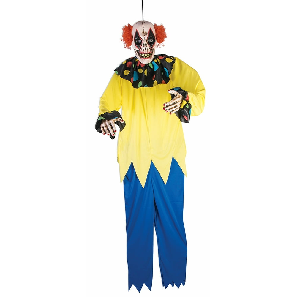Sinister Clown 6 Foot Halloween Prop Dcor - Walmart.com - Walmart.com