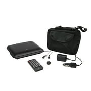 GPX 7-Inch Portable DVD Player with Swivel Screen and Carrying Case, PD701BVP - Black