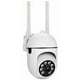 thumbnail image 1 of Cámara de vigilancia WiFi para exteriores PTZ, cámara IP inalámbrica impermeable de 360°, visión nocturna en color, audio bidireccional, detección de movimiento, tarjeta micro SD, 1 of 4