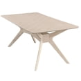 thumbnail image 3 of Pemberly Row Modern 71" Rectangular Dining Table in Light Oak, 3 of 5
