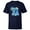 Navy, variant on Donald Duck Varsity 34 - Short Sleeve T-Shirt for Kids - Customized-Yellow
