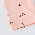 thumbnail image 7 of Weebloom Girls Flare Leggings Toddler Pants Floral Print Casual Stretchable Comfortable Soft Breathable Elastic Waistband for Dailywear Baby Girl Pants Pink 3-4 Years, 7 of 7