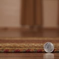 thumbnail image 5 of VHC Brands Tea Cabin Rustic Jute Green Striped Accent Rug Rectangle w/ Floor Pad 27"x48", 5 of 7