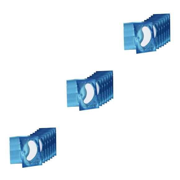 Soidarity 50 Pcs Non Woven Eyelash Extension Lint  Patches Free Under  Pads Eye Type1