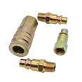 thumbnail image 3 of Interstate Pneumatics CH466-D 4-Piece Steel Coupler/Plug Kit, 3 of 4