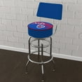 thumbnail image 5 of Trademark Gameroom New Jersey Nets Hardwood Classics Bar Stool with Back Rest, 5 of 5