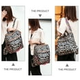 thumbnail image 5 of HOMEMAXS 1Pc Large Capacity Student Backpack Leopard Printing Book Bag Fashion Travel Bag, 5 of 6