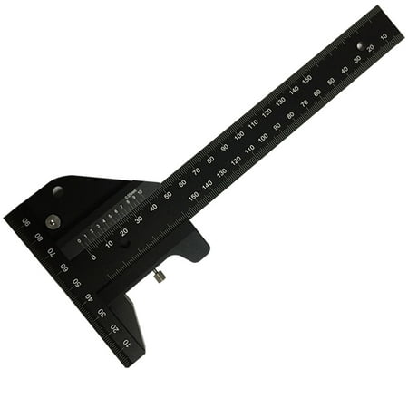 

Scriber Tool Multifunction High-Precision Woodworking Measuring Marking Ruler - 0-210mm