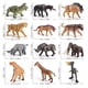 thumbnail image 4 of Mini conjunto de mamíferos salvajes con dientes de sable para niños Muñecos de animales Muñecos de pelo largo Muñecos de juguete Prehistóricos Cumpleaños Animales 12 modelos Educación, 4 of 8