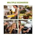 thumbnail image 5 of Amber Spray Bottles, 2Pcs 300ml Empty Spray Bottles for Cleaning, Mist Water Spray Bottle for Hair and Gardening, Adjustable Trigger Sprayer with Spray Stream Settings, 5 of 7