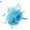 Lake Blue, variant on Jiaroswwei Cocktail Tea Party Women Headwear Fascinators Hat Feather Floral Mesh Hair Clip