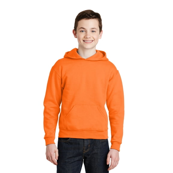 Jerzees Big Boys Drawcord Pullover Hooded Sweatshirt