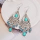 thumbnail image 2 of Qarigey Dido-pendientes con borlas de estilo bohemio para mujer y niña, aretes colgantes con flecos largos, joyería Vintage para mujer Ropa, zapatos y accesorios Miscelánea verde, 2 of 6