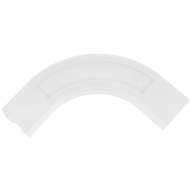 Phenofice Curtain Track Connector for Home Use Plastic White Adds Stability and Elegance to Curtain Rails