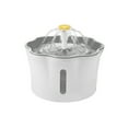thumbnail image 1 of Graflsoa Automatic Pet Water Fountain with USB Charging, 2.6L Capacity, Grey/Green Options, PP Material, 1.5m Cable, No Mat Included, 1 of 7