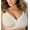 Off-White, variant on Women's Plus Size Cotton Luxe Wireless Bra