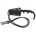 thumbnail image 7 of CRKT Minimalist Drop Point Outdoor Survival Fixed Blade Knife with Sheath: Stainless Steel Plain Edge Blade, G10 Handle, 2384K, 7 of 7