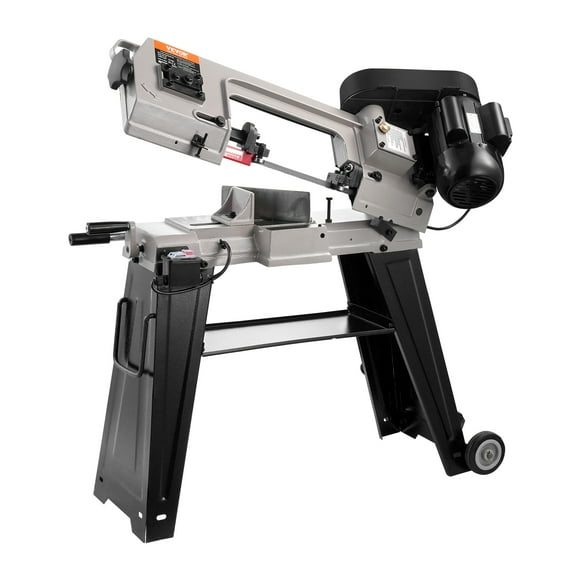 VEVOR Metal Horizontal Band Saw 4 in x 6 in 550W Motor Variable Speed Bandsaw 110V
