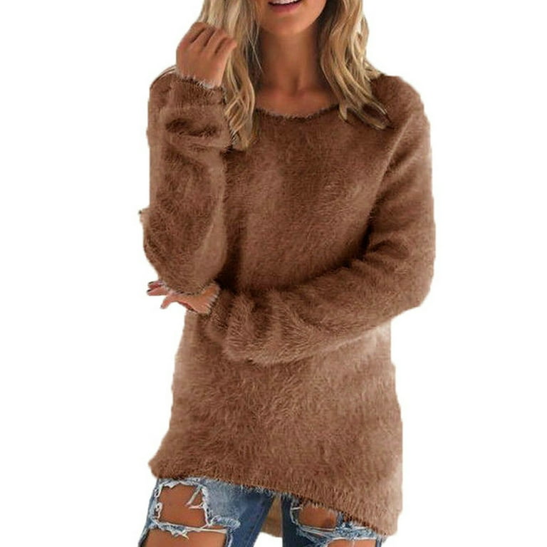 Fluffy 2024 sweater walmart