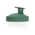 thumbnail image 2 of FITYLE Scalp Massage Shampoo Brush, Hair Scrubber, Floriated Shower Comb, Lightweight Hair Wash Tool Scalp Brush for Wet, Thick, Dry Green, 2 of 9