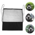 thumbnail image 1 of BRIGHTFUFU Basketball Carrying Bag Portable Drawstring Backpack Oxford Cloth for Sports Training 1Pack for Fan Gear, 1 of 8