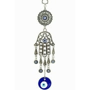 New Design Turkish Blue Evil Eye Hamsa Hand Wall Hanging Decor Amulet Blessing Gift- CL3