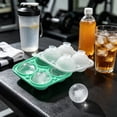 thumbnail image 1 of Bandeja para Cubitos de Hielo con Forma de Pelota de Golf: Molde de Silicona para Esferas de Hielo para Cócteles, Whisky y Bebidas de Fiesta con Embudo para Facilitar El Llenado | Original Máquina pa, 1 of 6