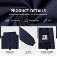 thumbnail image 5 of Iceglad Men's Lightweight Full-Zip Windbreaker Athletic Jacket with Pockets – Size Up Recommended, 5 of 8
