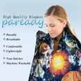 thumbnail image 4 of Paready Outer Space Blanket Soft Flannel Fleece Throw Blanket Cozy Solar System Blanket for Boys Adults Comfortable Galaxy Planets Theme Blanket for Sofa Living Room Travel Camping Couch (60"x80"), 4 of 8