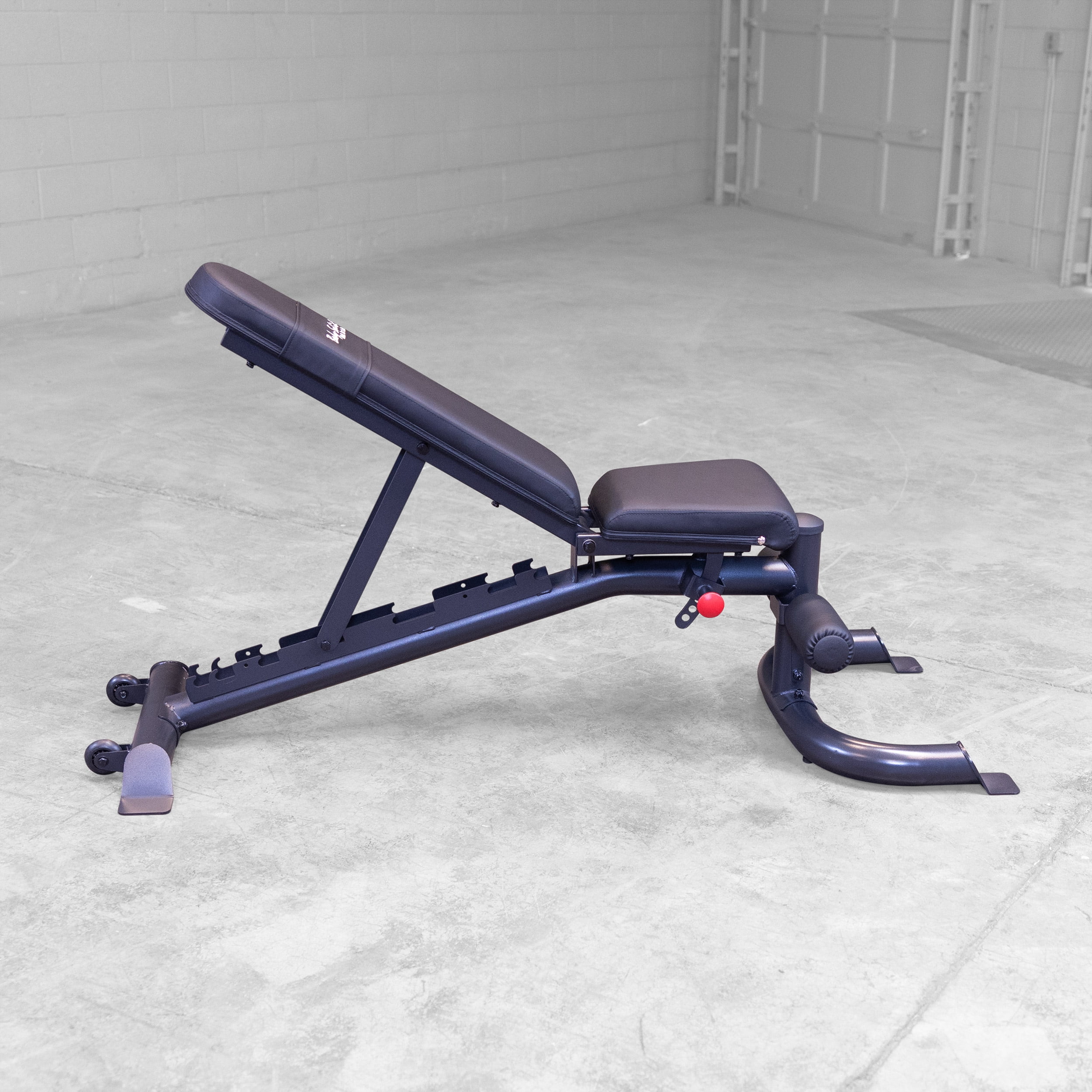 Body Solid GFID100B Heavy Duty Adjustable Bench - BLACK