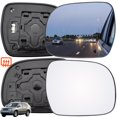 thumbnail image 2 of For Lexus RX300 RX350 RX400 RX400H 2003 - 2008 Toyota Hilux 2005 - 2010 Driver Passenger Side Wing Mirror Glass Heated Spherical Right, 2 of 6