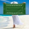 thumbnail image 5 of Sikiie American Football Field1 Beach Towel for Women Men, Pool Bath Beach Camping Beach Towel Adult Blanket for Travel Swim 27.5"x 55", 5 of 6