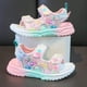 thumbnail image 2 of Disney Sandalias de verano para niña, zapatos de playa con suela de arcoíris a la moda, calzado deportivo informal para niños, zapatos de princesa Elsa para verano, 2 of 4