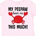 thumbnail image 4 of Inktastic My Peepaw Loves Me Boys or Girls Toddler T-Shirt, 4 of 5