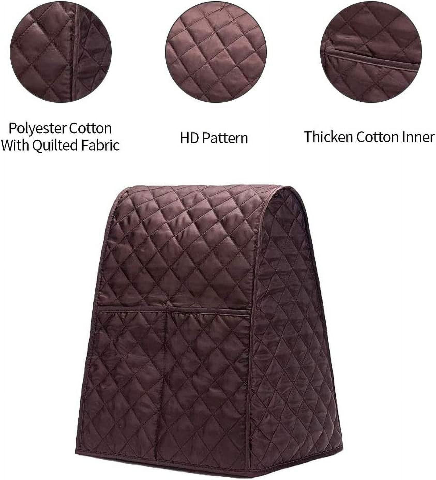 KitchenAid Onyx Black 100% Cotton Cloth Stand Mixer Protective Cover  KMCC10B