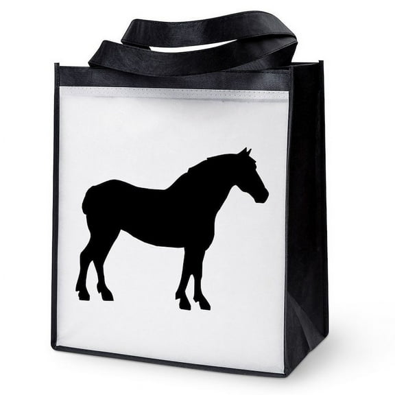 CafePress - Draft Horse Reusable Grocery Tote Bag - 12"x 13", 100% Recycled, Reusable Grocery Bag