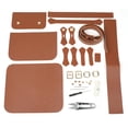 thumbnail image 2 of Sac à Bandoulière en Cuir Fait Main pour Femmes Fabrication Complète Sac à Bandoulière Complet Marron, 2 of 8