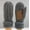 B_ Gray, variant on Unisex Winter Warm Mittens Soft Fleece Lining Mittens Touchscreen Full Finger Gloves Hand Warmer Cold Weather Gloves Gray