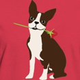 thumbnail image 3 of CafePress - Boston Terrier Women's Classic T Shirt - Women's Traditional Fit Dark T-Shirt, 3 of 4