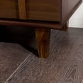 thumbnail image 4 of Walker Edison 20” Contemporary Vertical Drawer Pulls Solid Wood Nightstand,  Walnut, 4 of 17