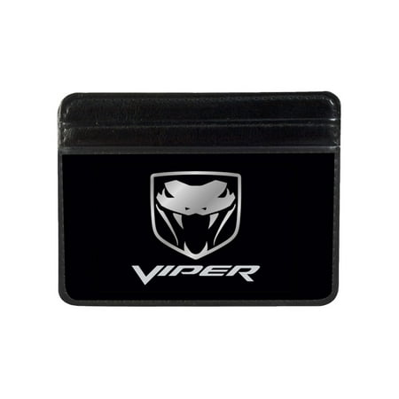 Weekend Wallet - Dodge Automobile Company Silver Viper Logo Weekend Wallet