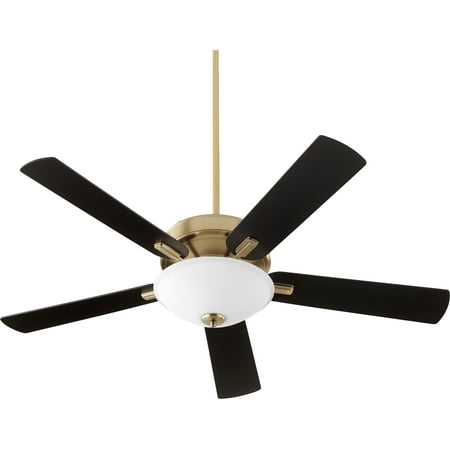 

Quorum International 54525 Premier 52 5 Blade Led Indoor Ceiling Fan - Brass
