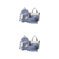 thumbnail image 2 of Mochilas escolares antisísmicas Sonducket impermeable alta capacidad para niños azul, 2 of 6