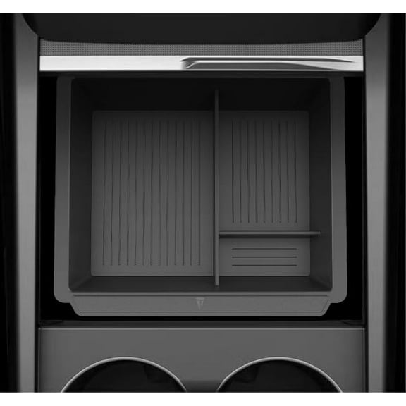 TUDIA Center Console Organizer Tray Designed for Tesla Model 3 2025/2024 (Highland) & Model Y 2025/2026 (Juniper) Only