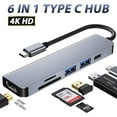 thumbnail image 3 of axGear USB C Hub Multi-Port Adapter 6 in 1 with 4K HDMI Resolution for USB C, 3 of 4