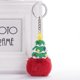 thumbnail image 2 of Llavero con colgante de bulbo de árbol de Navidad - Blanco arroz - Código de producto 55239 amarillo, 2 of 4