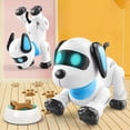 thumbnail image 3 of Perro Robot Juguetes Robóticos Robot Stunt Dog Control de voz Caminar Bailar RC Cachorro robótico interactivo Tmvgtek libre de BPA, 3 of 9