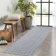 thumbnail image 1 of Runner Rug Modern Geometric Area Rug Wasahble Runner Rug Kitchen Runner Rug with Non-Slip Backing Stain Resistant Indoor Carpet for Hallway Laundry, 1 of 9
